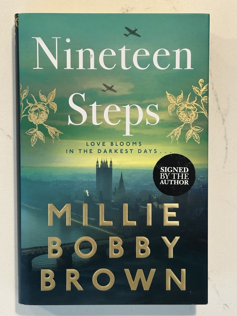 Nineteen Steps By Millie Bobby Brown Autographed Signed First Edition